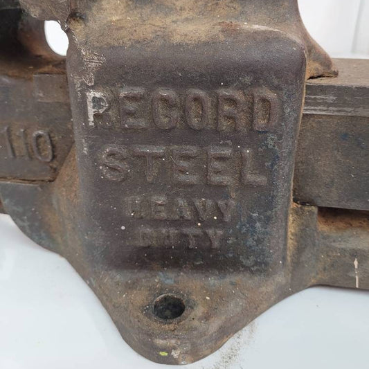 record no 110 large vise benchtop