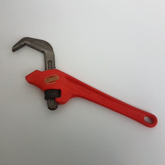 ridgid (31305) e-110 9-1/2" 1-1/8-2-5/8" capacity hex pipe wrench offset