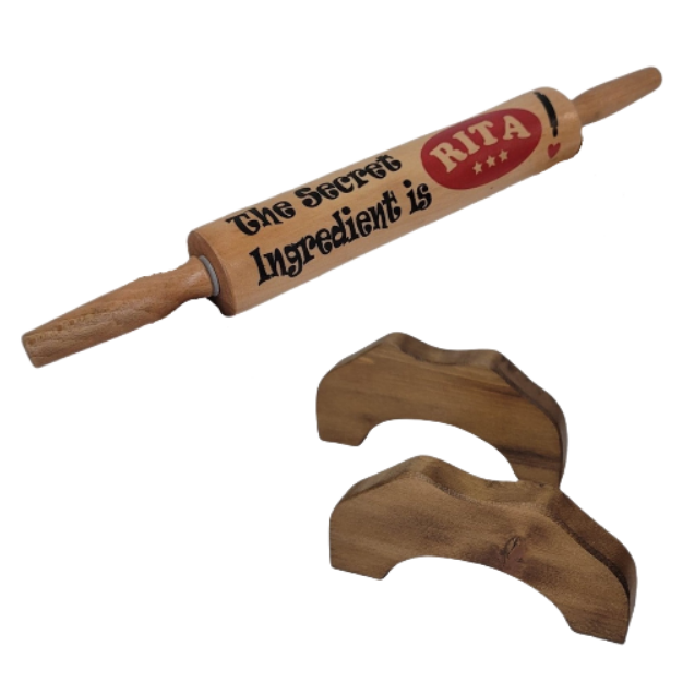 Rolling Pin Gift Idea The Secret Ingredient Is Rita Add Your Name