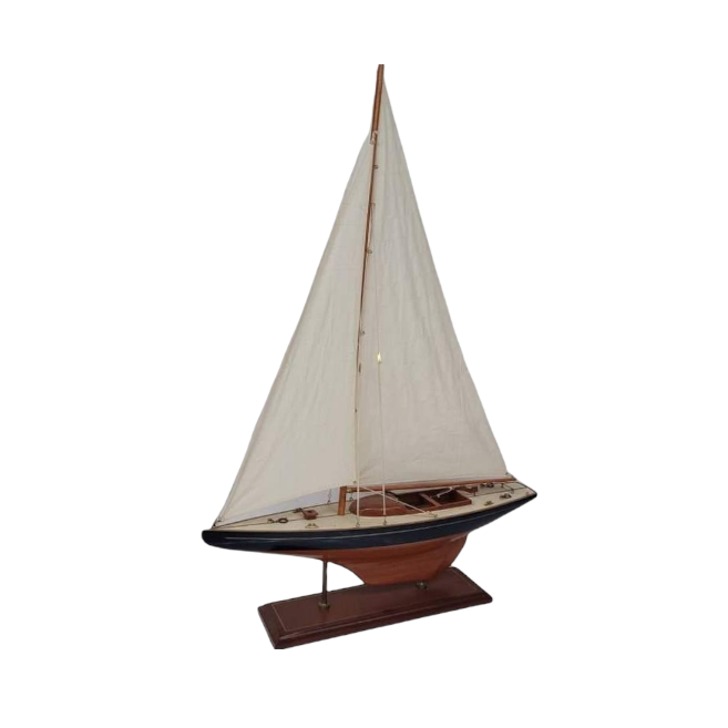 model sailboat blue nose