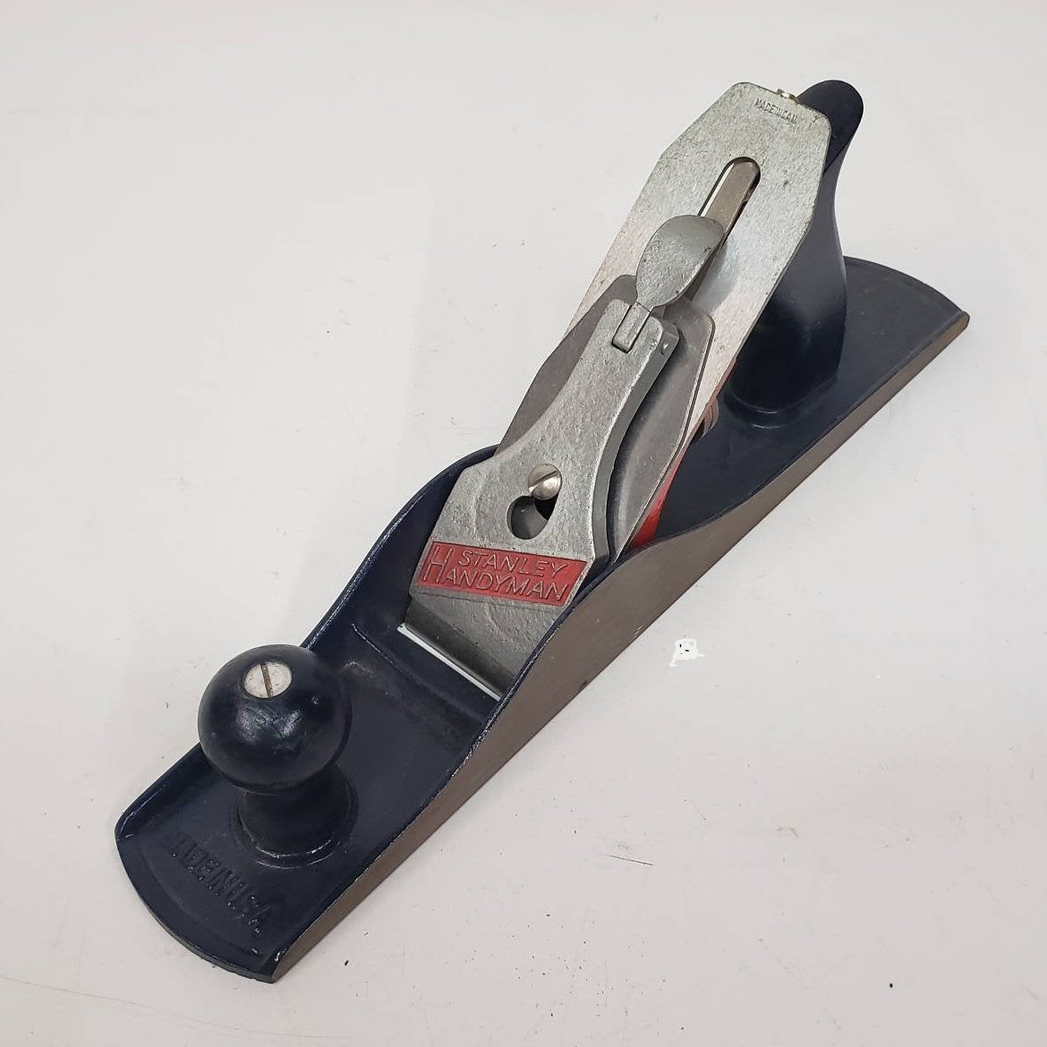 stanley handyman vintage cast iron block plane