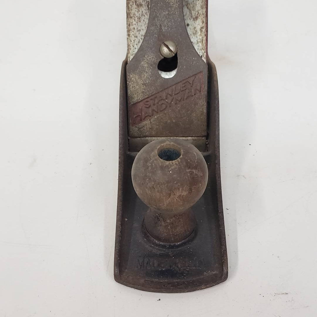 stanley handyman vintage cast iron block plane