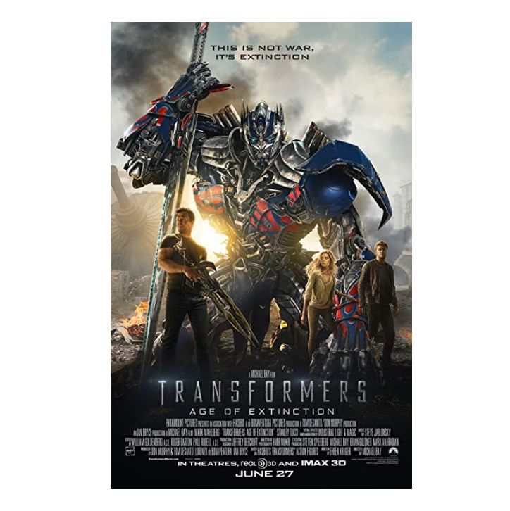 Transformers: Age of Extinction DVD