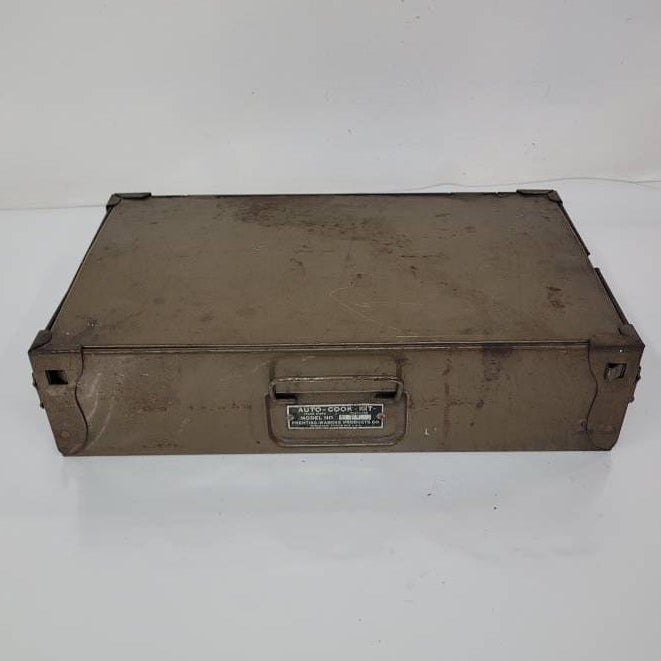vintage portable stove auto cook kit gas