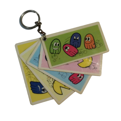 Vintage Rare Fandex Pac-Man Keychain Collectible
