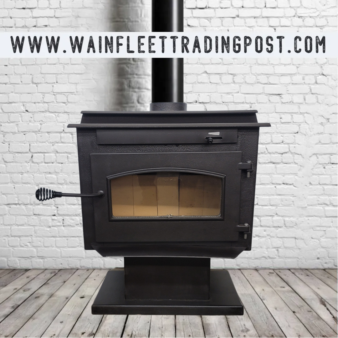 medium century air tight wood stove