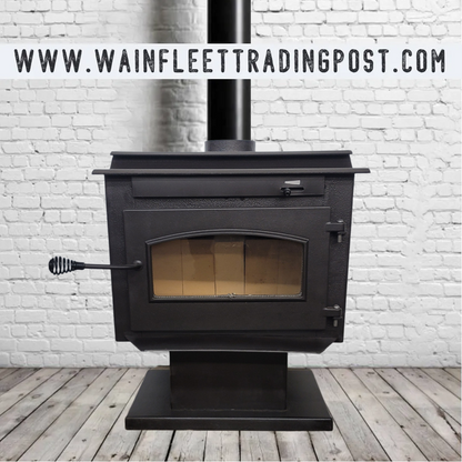 medium century air tight wood stove